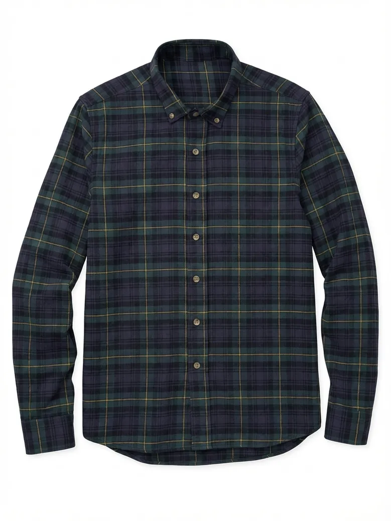 Chemise en flanelle épaisse
