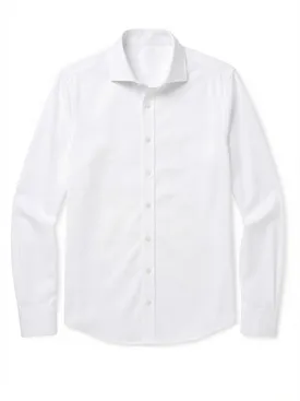 Chemise en popeline facile à repasser