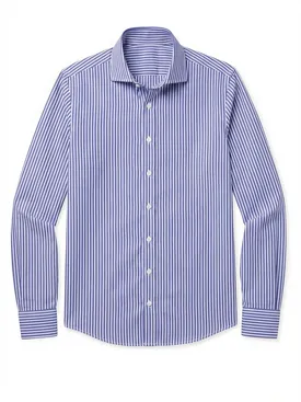 Chemise en popeline facile à repasser